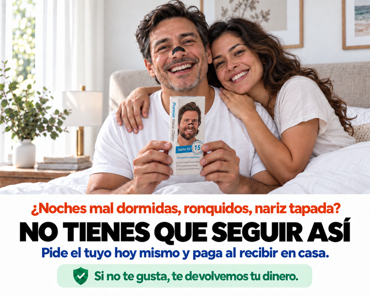 DILATADOR NASAL MAGNÉTICO - ESPIRA CON MÁS COMODIDAD — ¡AHORRA HASTA 60% HOY!