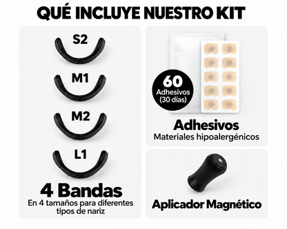 DILATADOR NASAL MAGNÉTICO - ESPIRA CON MÁS COMODIDAD — ¡AHORRA HASTA 60% HOY!